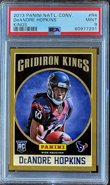 2013 SP DEANDRE HOPKINS Panini National Convention Gridiron Kings PSA 9 POP 6 Rookie #R4