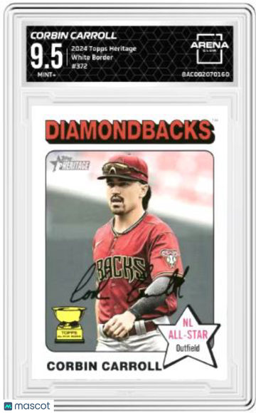 2024 Topps Big League Corbin Carroll #372 NL All-Star Arena Club 9.5