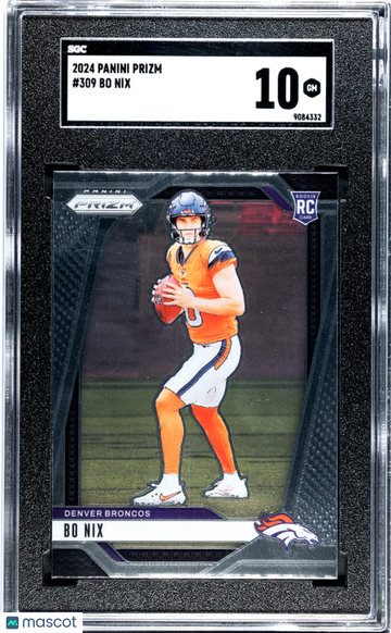 2024 Panini Prizm Bo Nix #309 SGC 10