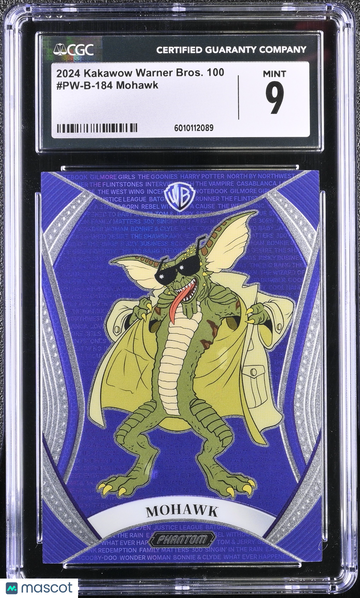 2024 2023 Topps Athletes Unlimited Mohawk #PW-B-184 CGC 9