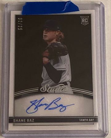 2022 Panini Chronicles Shane Baz rookie auto/25