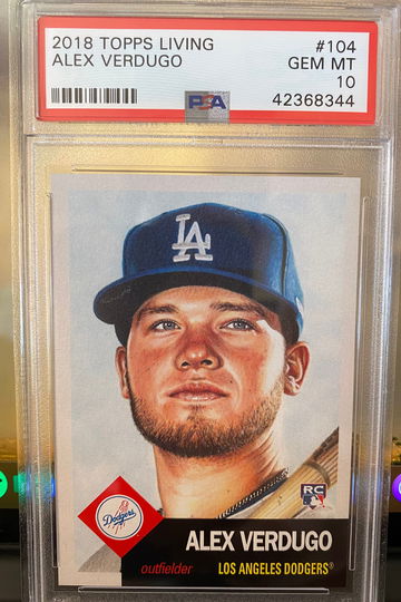Alex Verdugo 2018 Topps Living Set PSA 10