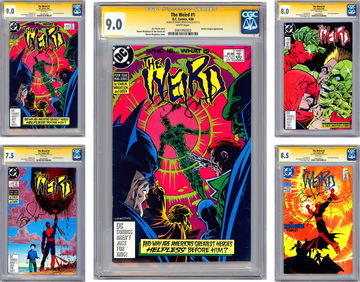 THE WEIRD #1234 CGC-SS 9.0-7.5-8.0-8.5 SIGNED BERNIE WRIGHTSON COVER & ART 1988 [*Minor Slab Stress Cracks*]