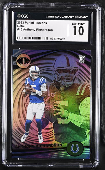 2023 PANINI ANTHONY RICHARDSON ILLUSIONS RETAIL #46 CGC 10 FT.C2.46