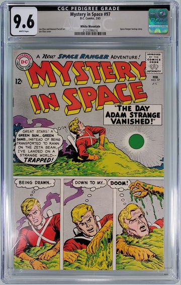 Mystery in Space #97 CGC 9.6 White Mountain PEDIGREE