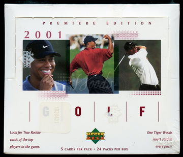 2001 Upper Deck Golf Box Sealed