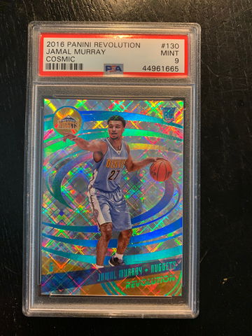 2016 Revolution Cosmic /100 Jamal Murray rookie PSA 9