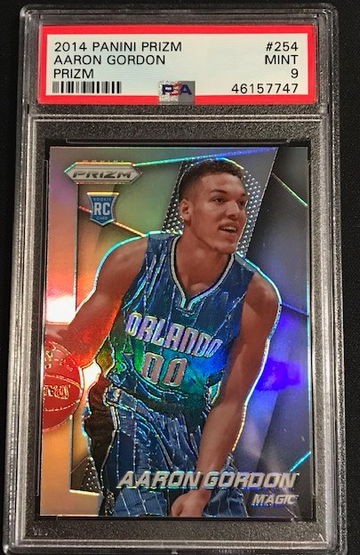 Aaron Gordon 2014/15 Prizm Silver PSA 9