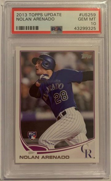 Nolan Arenado 2013 Topps Update PSA 10 US 259