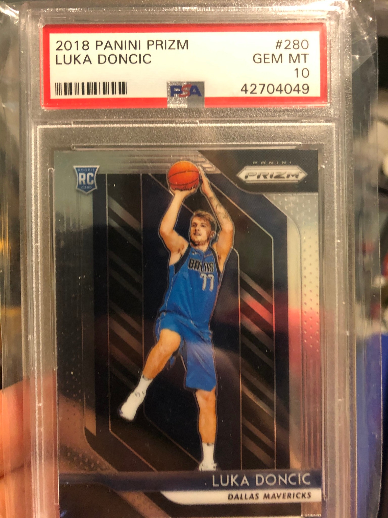 Luka Doncic 2018 Prizm PSA 10