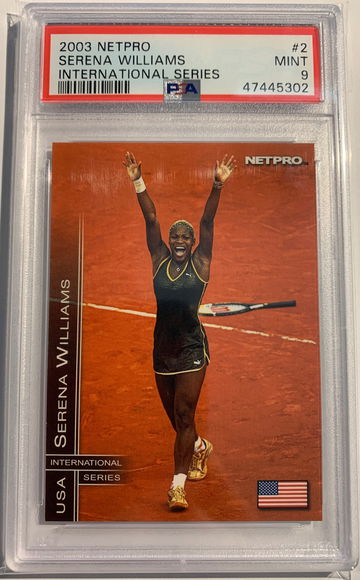 2003 Netpro Serena Williams International Series PSA 9