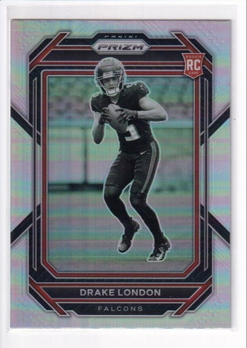 2022 Panini Prizm Drake London RC Rookie Image Variations Silver Prizm