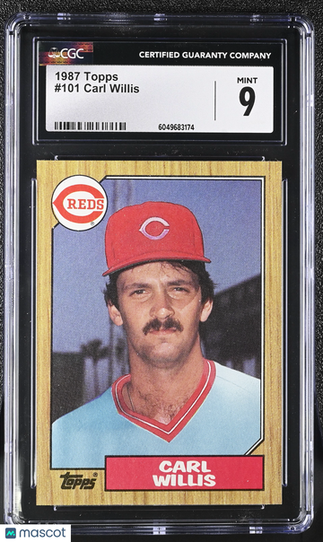 1987 Topps Carl Willis #101 CGC 9