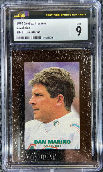1994 Skybox Premium Revolution Dan Marino CSG 9 MINT HOFer! 