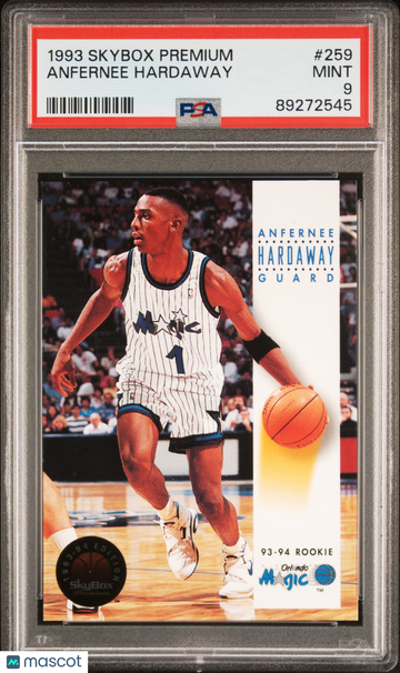 1993 Skybox Premium Anfernee Hardaway #259 PSA 9