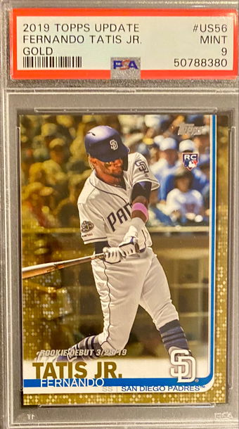2019 Topps Update Fernando Tatis Jr - PSA 9