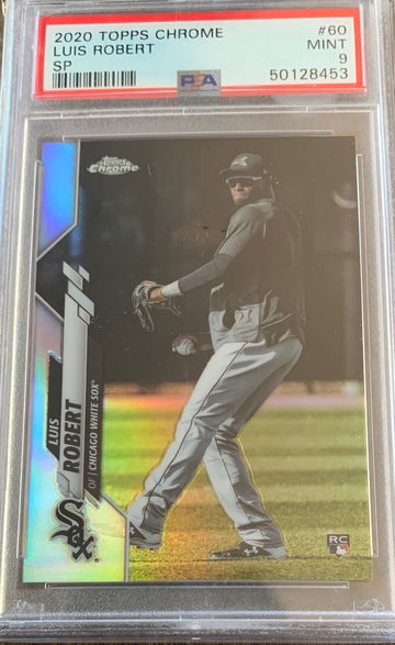 2020 Topps Chrome Luis Robert Rookie Short Print SP