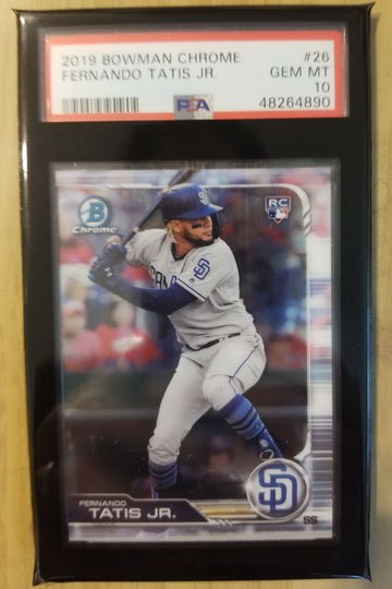 2019 Bowman Chrome Fernando Tatis Jr PSA 10