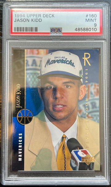 1994 Upper Deck RC #160 Jason Kidd PSA 9 MINT 