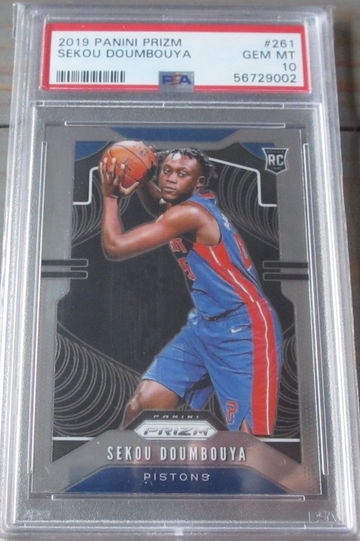 Sekou Doumbouya RC 2019 Panini Prizm PSA 10
