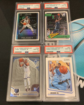 Jaren Jackson Jr RC Chronicles PSA 10 LOT 