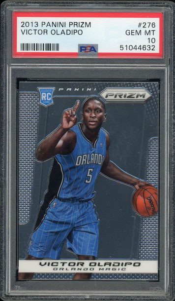 Victor Oladipo 2013/14 Panini Prizm RC PSA 10 GEM MINT Magic Heat