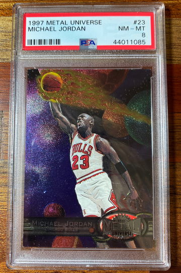 Michael Jordan 1997 Metal Universe