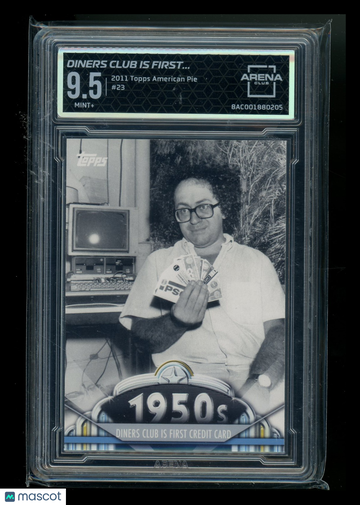 2011 Topps American Pie Diners Club #23 Arena Club 9.5
