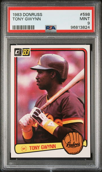 1983 Donruss Tony Gwynn #598 RC PSA 9