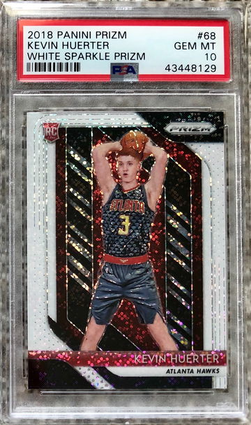 KEVIN HUERTER 2018-19 Prizm White Sparkle SP
