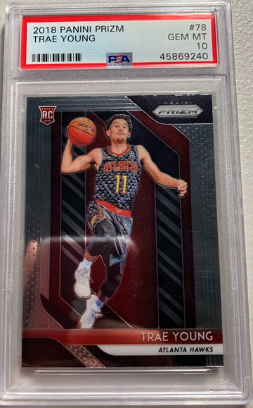 2018 Prizm Trae Young RC PSA 10