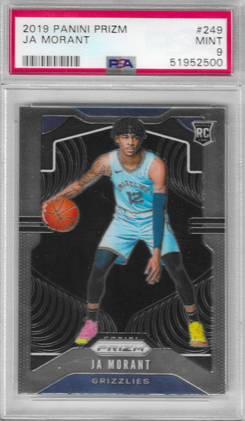 2019 Prizm Ja Morant PSA 9