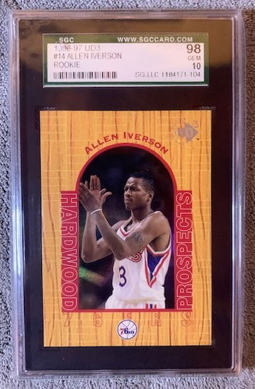 Allen Iverson 1996 UD3