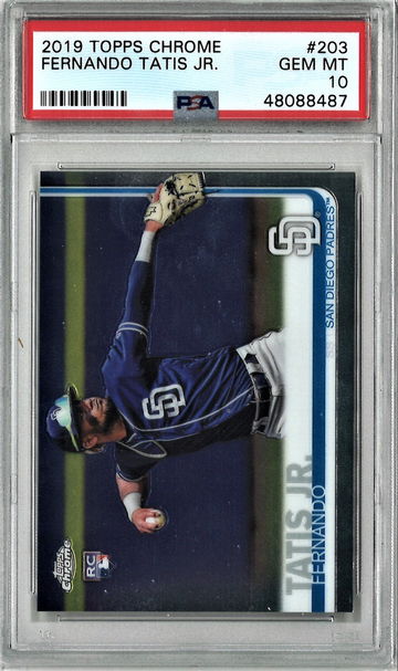 2019 Topps Chrome Fernando Tatis JR. #203