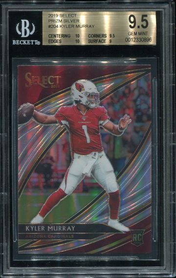 Kyler Murray Select Field Level Silver 9.5