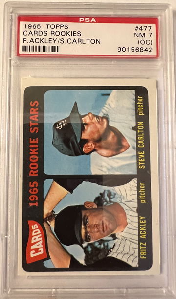 1965 Topps Steve Carlton PSA 7 (OC)