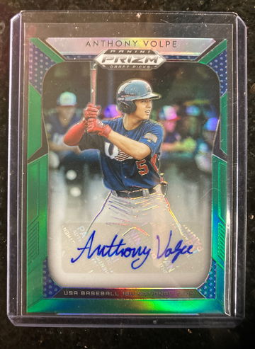 2019 Panini Prizm Draft Green  Auto Team USA