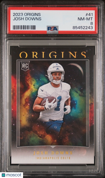 2023 Origins Josh Downs #41 Rookie PSA 8