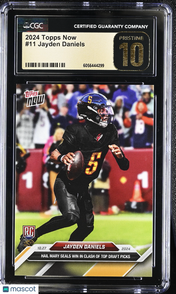 2024 Topps Now Jayden Daniels #11 CGC 10