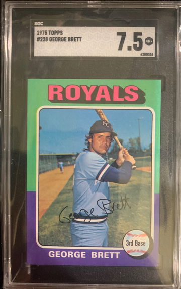 1975 George Brett Rookie Card