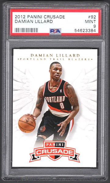 2012 Panini Crusade Damian Lillard Rookie RC