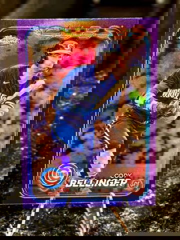 2024 Topps Chrome CODY BELLRINGER Purple Refractor #/250 Chicago Cubs