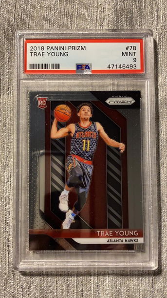 2018 Panini Prizm Trae Young PSA 9