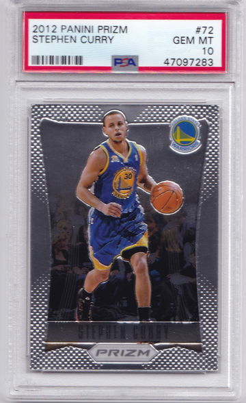 2012 Prizm Stephen Curry PSA 10