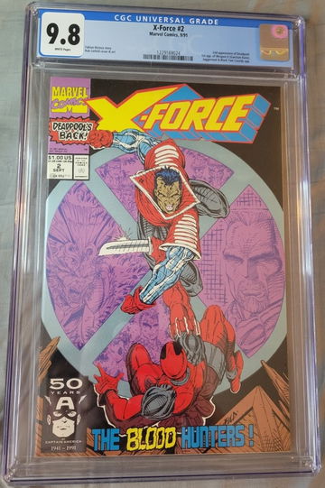 X-FORCE 2 CGC 9.8 White Pages
