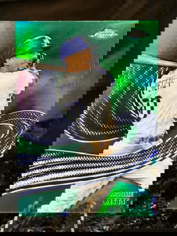 2024 Topps Chrome MOOKIE BETTS #/99 Strokes SP Green Refractor LA Dodgers GEM MT