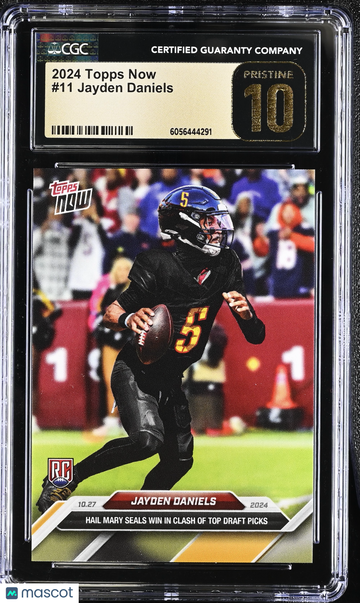 2024 Topps Now Jayden Daniels #11 CGC 10