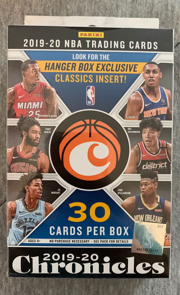 2019-20 Panini Chronicles Hanger Box 