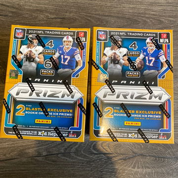2021 Prizm Football Fanatics blaster X2