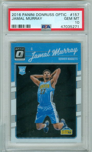 Jamal Murray 2016 Donruss Optic PSA 10 Rookie RC